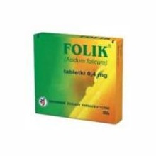 FOLIK 30 TABLETEK KWAS FOLIOWY 0.4 MG